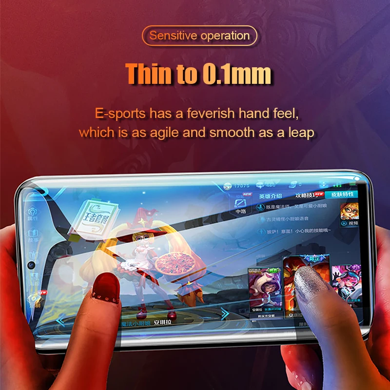 Гидрогелевая пленка 900D для защиты экрана iphone 12 11 Pro XR XS Max X 2 шт. полное покрытие