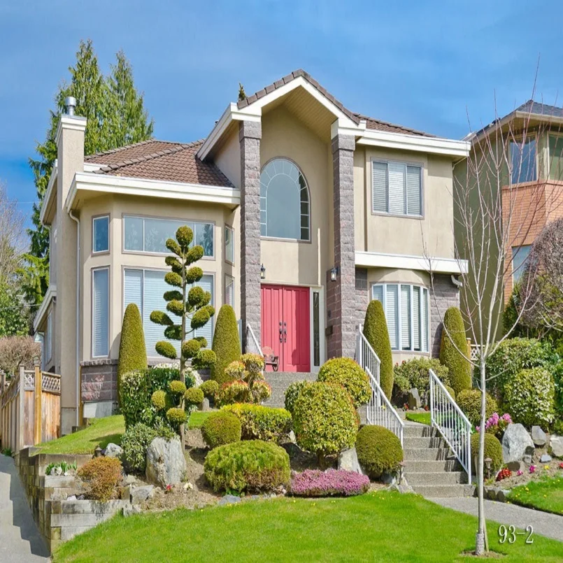 Виниловый фон Nitree для фотосъемки в европейском и американском стиле вилла сад