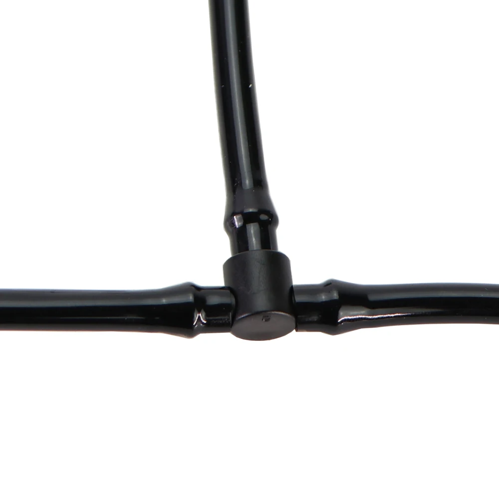 Капельный спринклер для полива 1/4 дюйма тройник с двумя зазубринами коленчатый