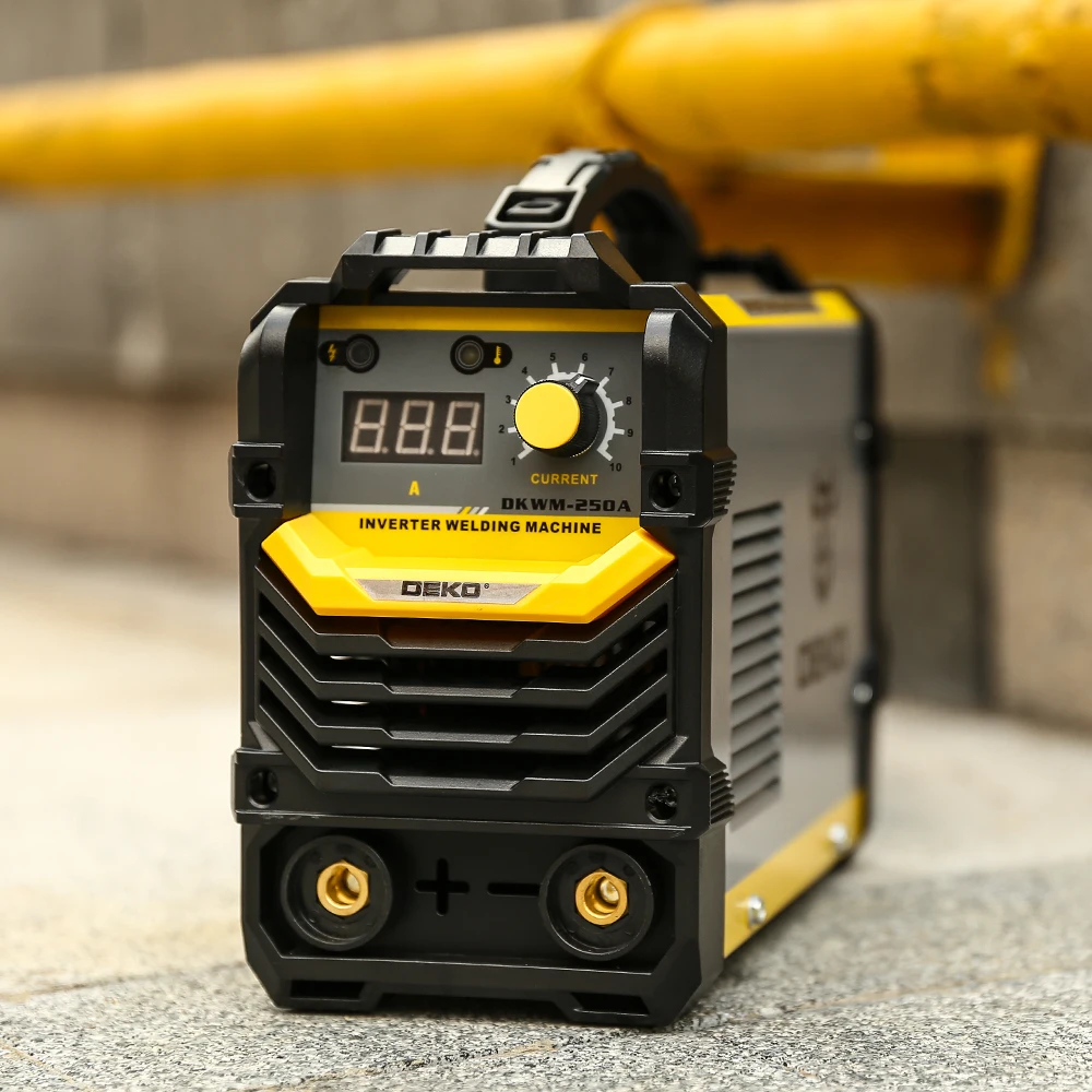 Сварочный аппарат для инвенторной дуговой сварки DEKO DKA 250Y 4.1KVA 220V MMA|Лазерные
