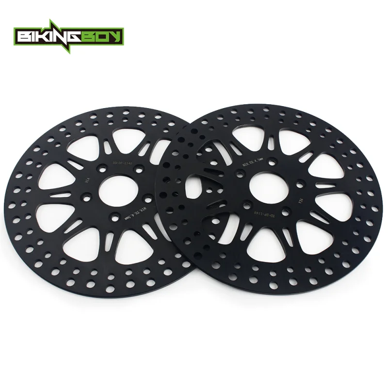 Фото Тормозные диски BIKINGBOY для передних колес: FXD Super Glide, FXDL Low Rider, FXRS, FXDS Convertible, FXRT Sport Glide, FLSTN 93-98 №1