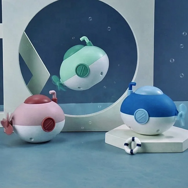 

Swimming pool or bathroom cute bath toy clockwork submarine water plaything