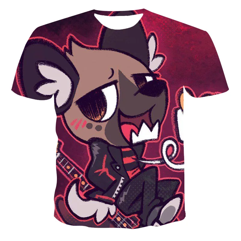 

Summer New Style Children 3D Cartoon Anime T-shirt Costume Cute Cartoon O-neck Boy/Girl Short Sleeve Size 4T-14T (Customizable)