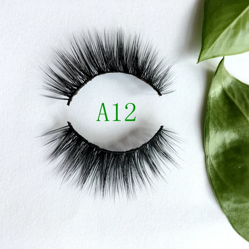 Накладные ресницы из 3D норки натуральные густые длинные инструменты для макияжа