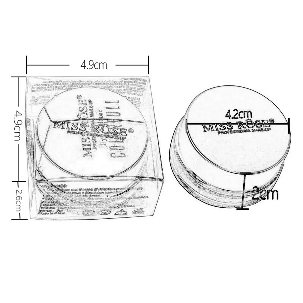 MISS ROSE тени для век Палитра алмазное мерцание блеск Пудра Тени Блестящие Блестки