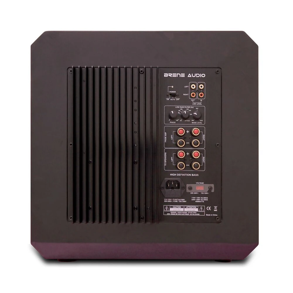 Queenwayqs B sw12 12 &quotдюймовый сабвуфер активный пианино Краски Active + пассивный Динамик