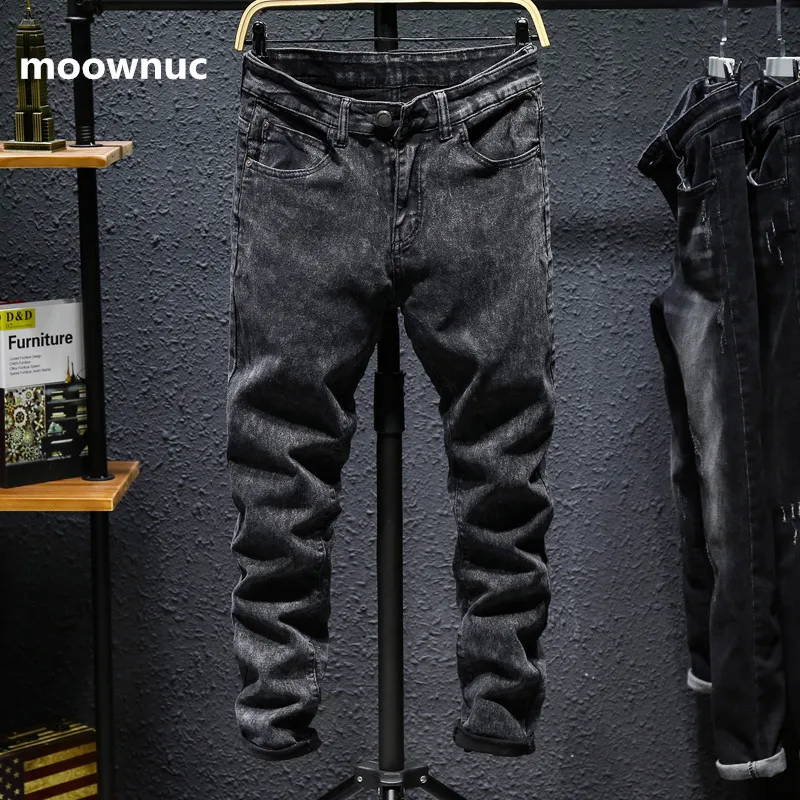 

Весенние мужские джинсы, Мужские повседневные узкие эластичные джинсы, мужские брюки-карандаш, узкие джинсы, Мужские размеры 28-36, 2021