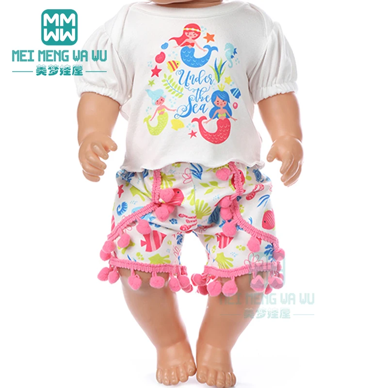 Одежда для куклы размер 43 см детская игрушка кукла новорожденных 45 американская