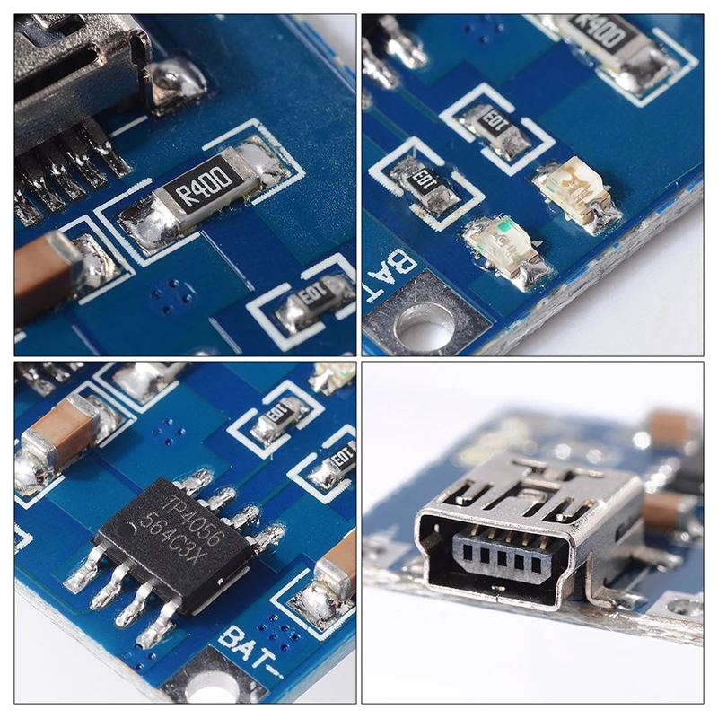 5X 5V Mini USB 1A Lithium Battery Charging Board Module Linear Charger TP4056 TE106 | Электроника