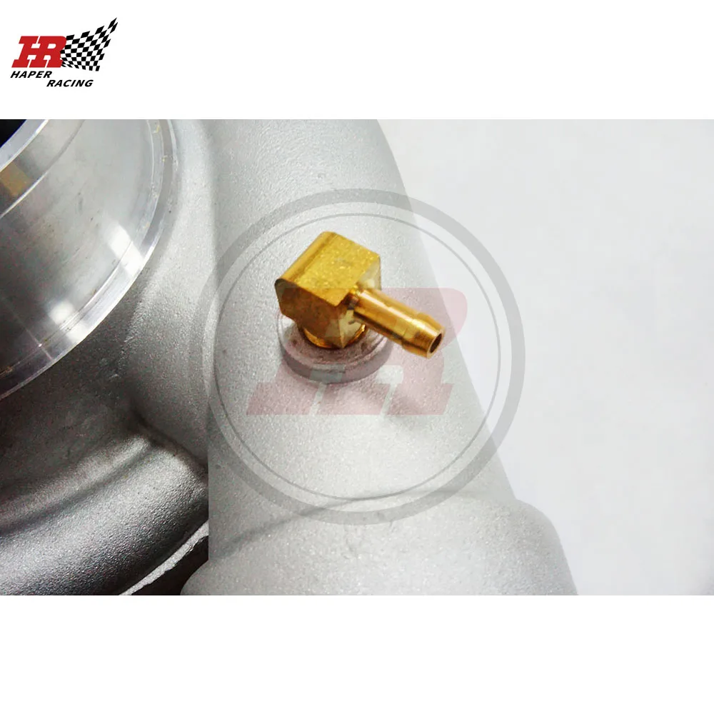 HP RACING Универсальный турбонагнетатель анти-всплеск GT35 T4 двойная прокрутка турбо