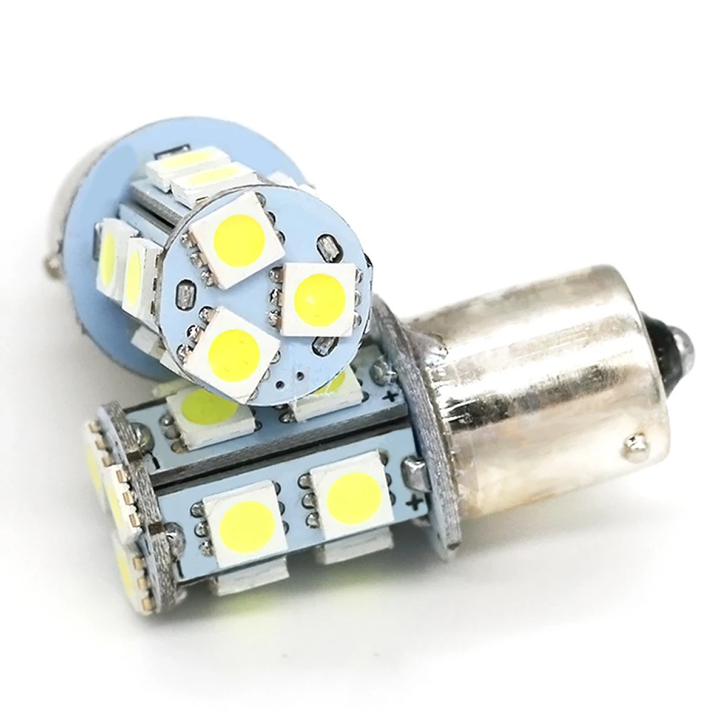 2 20 шт 1156 BA15S P21W 13Led 5050 Автомобильный светодиодный сигнал поворота Стоп заднего
