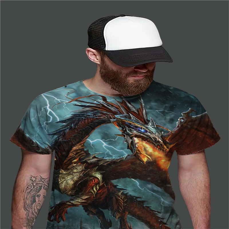 

2021 summer new legend thecryptids pattern 3dt male shirt large Xxs-6xl short sleeve anime character t shirt