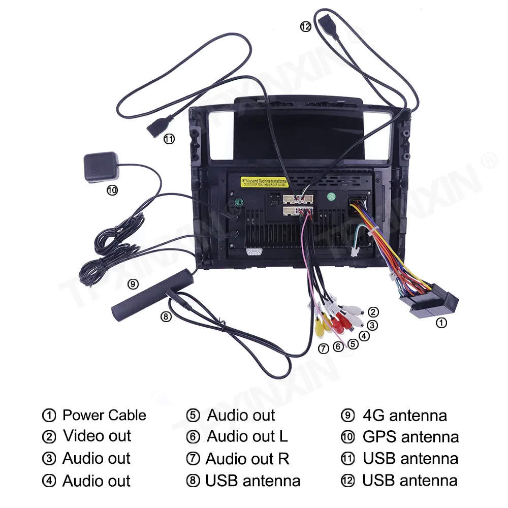 

6+128G Tesla For Mitsubishi Pajero 2006+ Car Multimedia Player Android Wireless Carplay Stereo Receiver Radio Car GPS Navigation