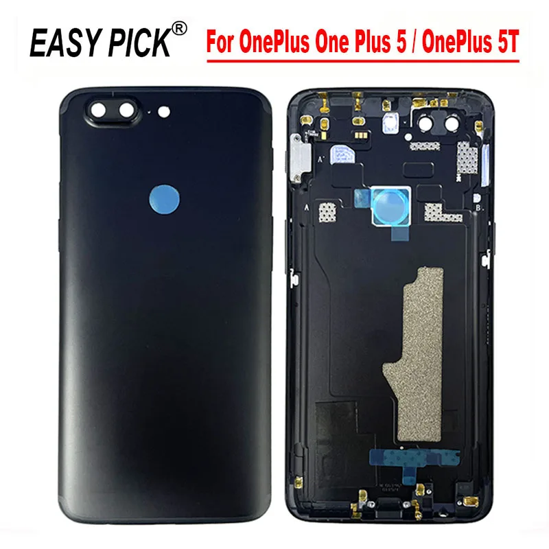 Для OnePlus One Plus 5T A5010 задняя крышка для аккумулятора чехол двери корпус Защитный