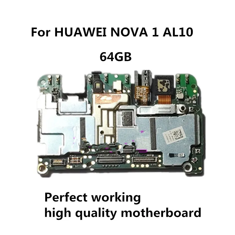 64 Гб ПЗУ для материнской платы HUAWEI NOVA 1 AL10 разблокированная оригинальная