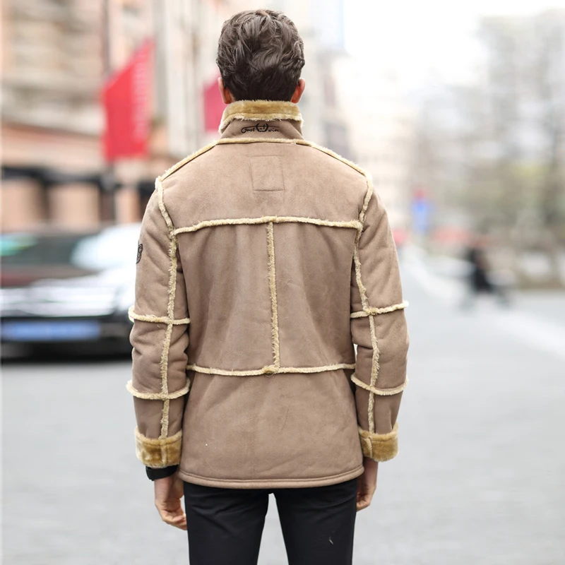2020 New Arrivals Winter Warm Mens Fur Jackets and Coats Outerwear Designer Brand Vintage Mans Overcoats DA524 | Мужская одежда