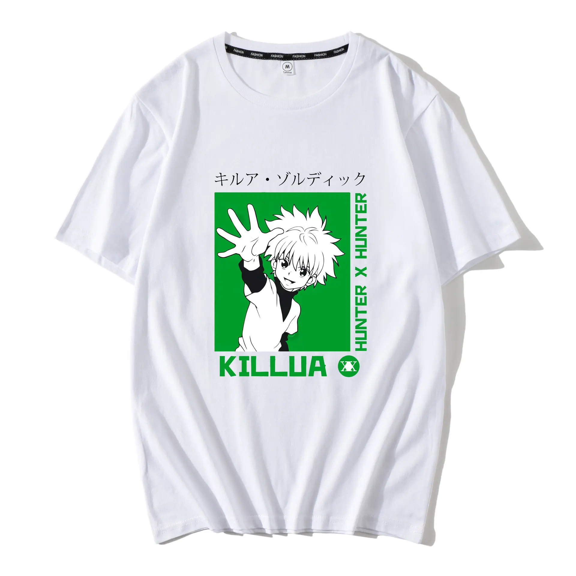 

Vintage Hunter X Hunter Tshirt Short Sleeved Cotton Tee Men Summer Killua Zoldyck T-shirt Anime Manga Japan Hunters Hxh T Shirt