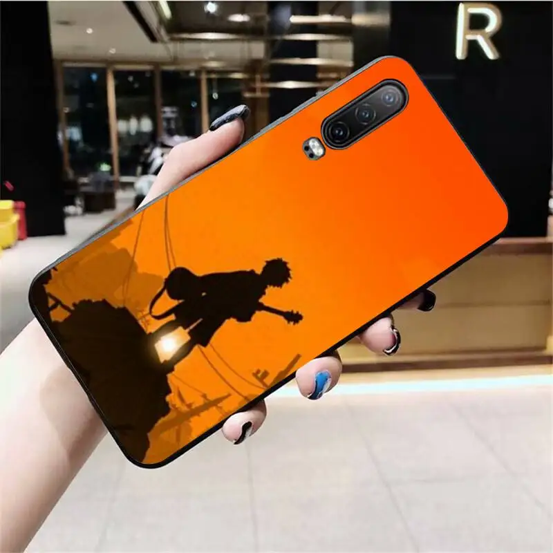 

HUAGETOP anime FLCL Black TPU Soft Phone Case for Huawei P40 P30 P20 lite Pro Mate 30 20 Pro P Smart 2019 prime