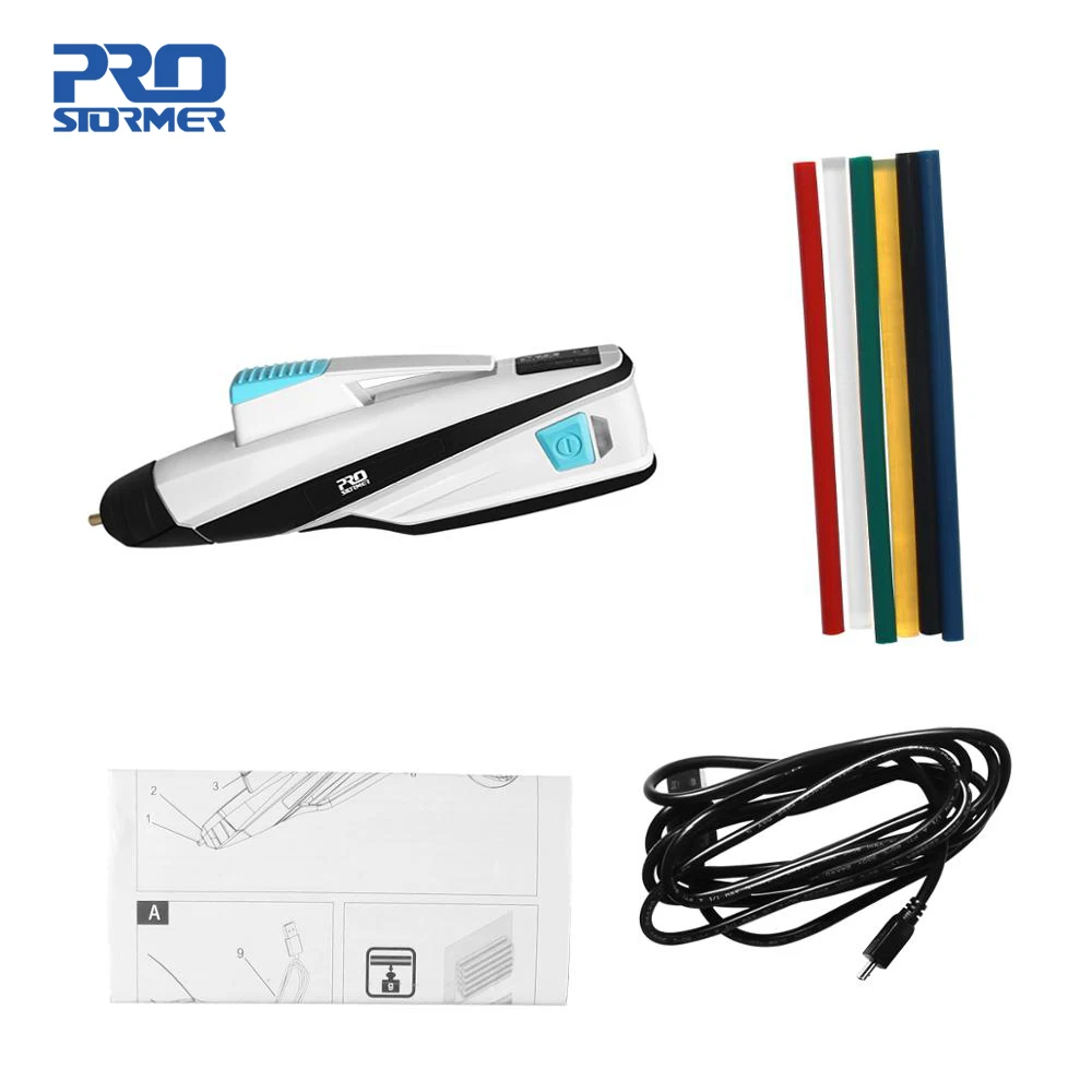 3 6 В беспроводной мини клеевой пистолет USB термоплавкий Быстрое нагревание