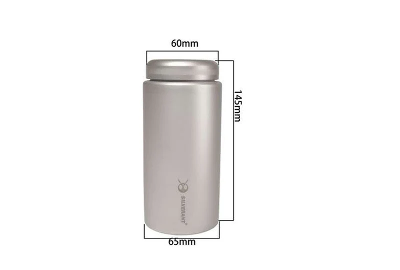 400ml EDC титановая кофейная бутылка для чая портативная походная туристическая Шестерня EDC Инструменты 300 мл& 400 мл& 600 мл - Цвет: 400ml