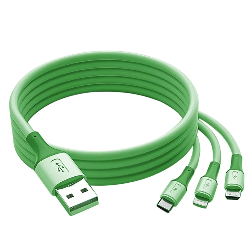 

USB-кабель 3 в 1, 5 А, кабель передачи данных