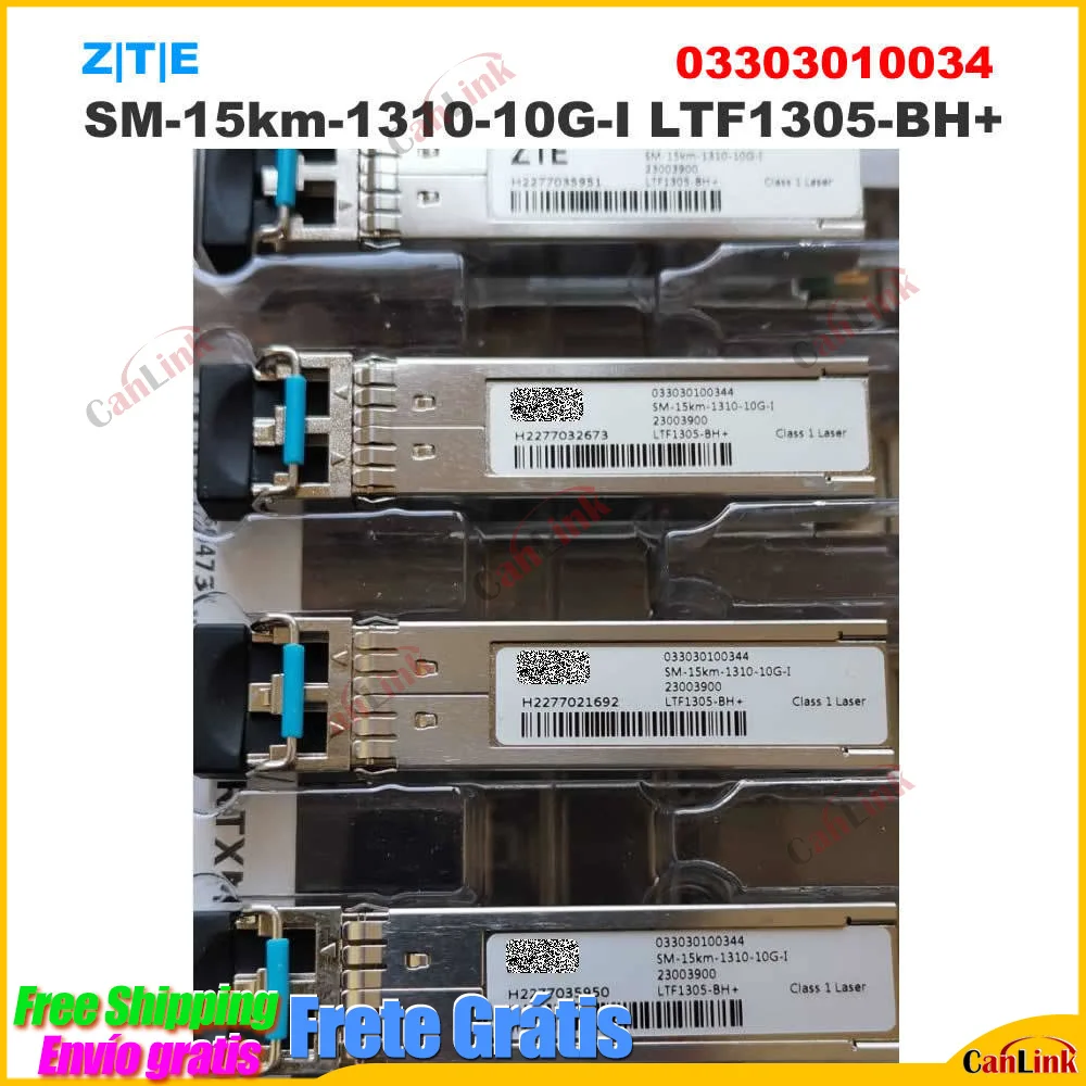 ZTE 10 Gigabit 03303010034 Sm-15km-1310-10g-i Ltf1305-bh+ Optical Module | Fiber Optic Equipment