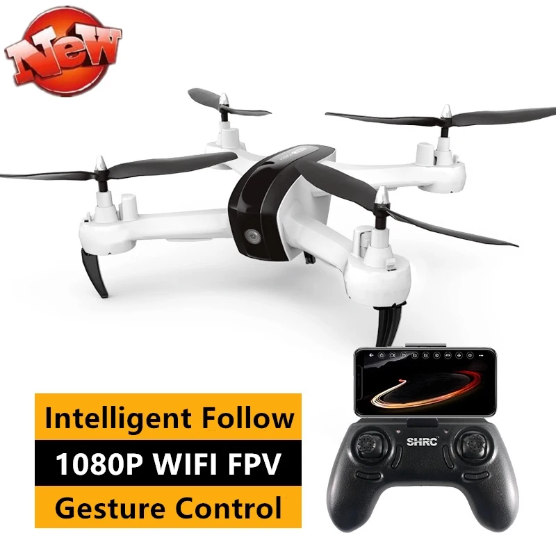 Умный Дрон с дистанционным управлением 1080P HD камера жестовая съемка давление