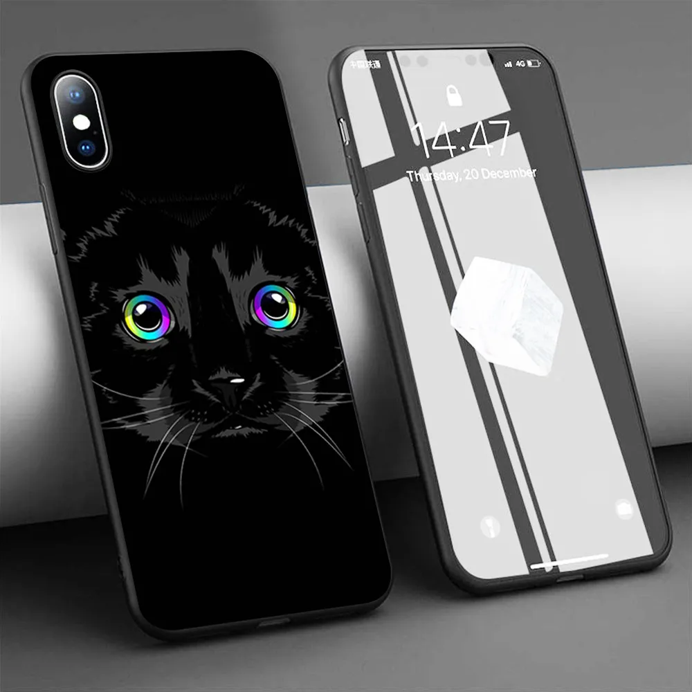 Мягкий силиконовый чехол для iPhone 11 Pro Max X 5S 6 6S XR XS 7 8 Plus | Мобильные телефоны и