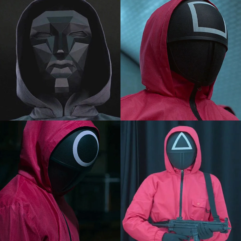 

Маскарадный костюм из игры «кальмар»