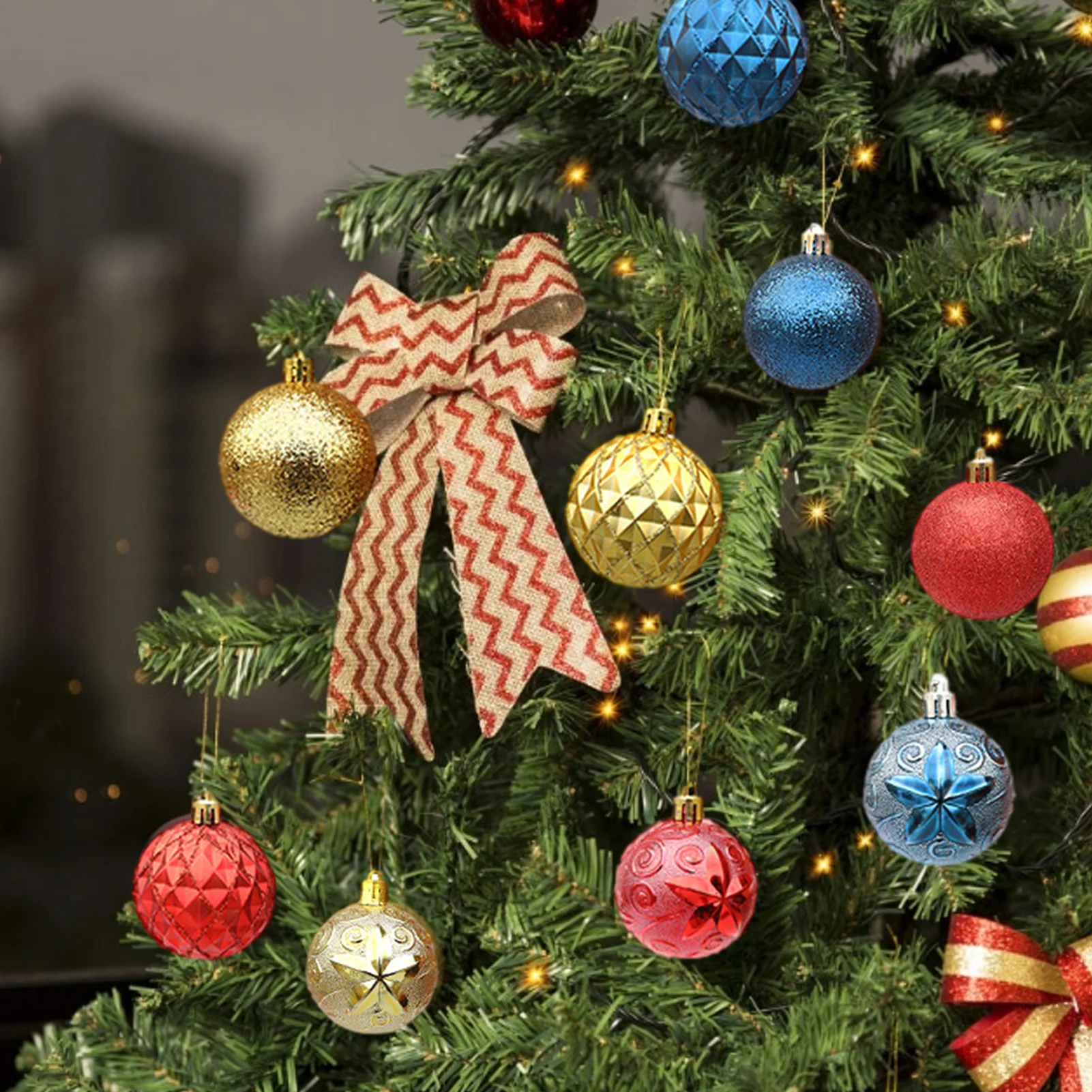 

9 шт., подвесные шарики для украшения ёлки