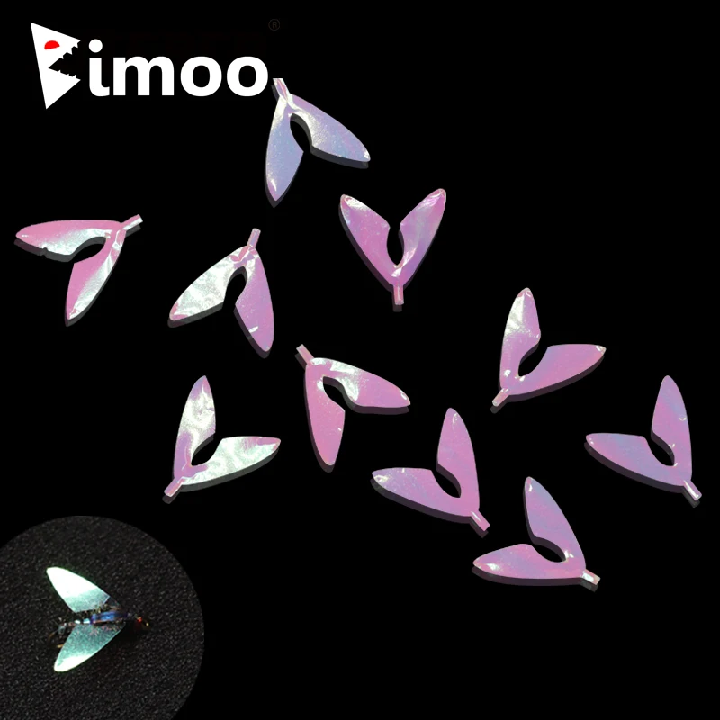 Bimoo 20 пар/коркорт. Предварительно вырезанная пчела крылья мухи Реалистичная для