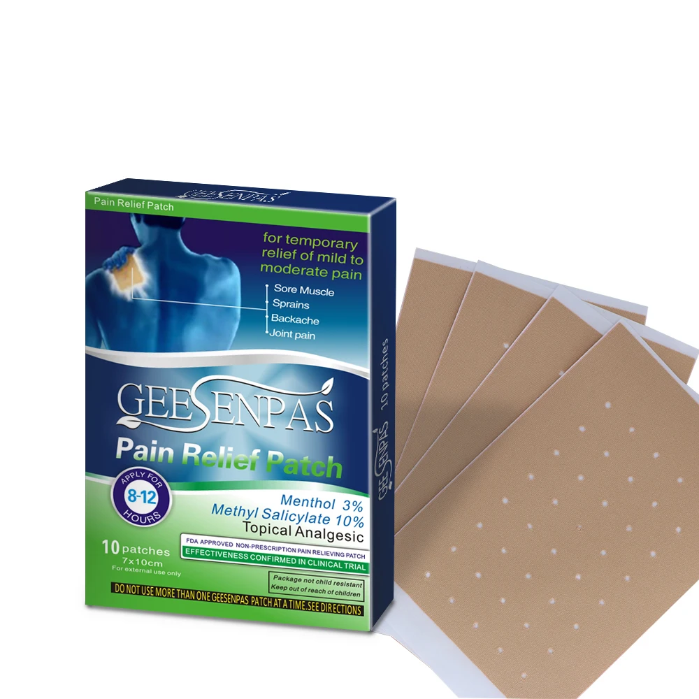 

10box/100pcs Chinese Herbal Pain Relief Patch Pain Patch Muscle Pain Relief Patch