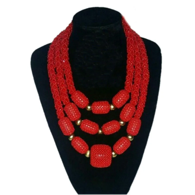 

4UJewelry Dubai African Bridal Jewelry Set Nigerian Wedding Women Beads Necklace New Designs Turkish Free Shipping 2019 Gift Set