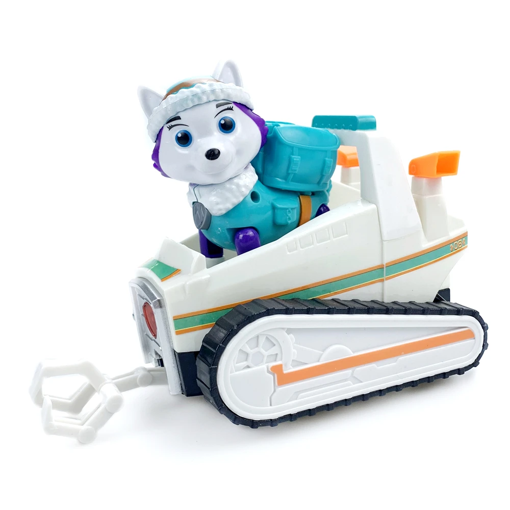 

Paw Patrol Jungle Rescue Tracker Jungle Cruiser Vehicle Figure Model Apollo tracker Everest Vehicle Set Toy Car Children Gift