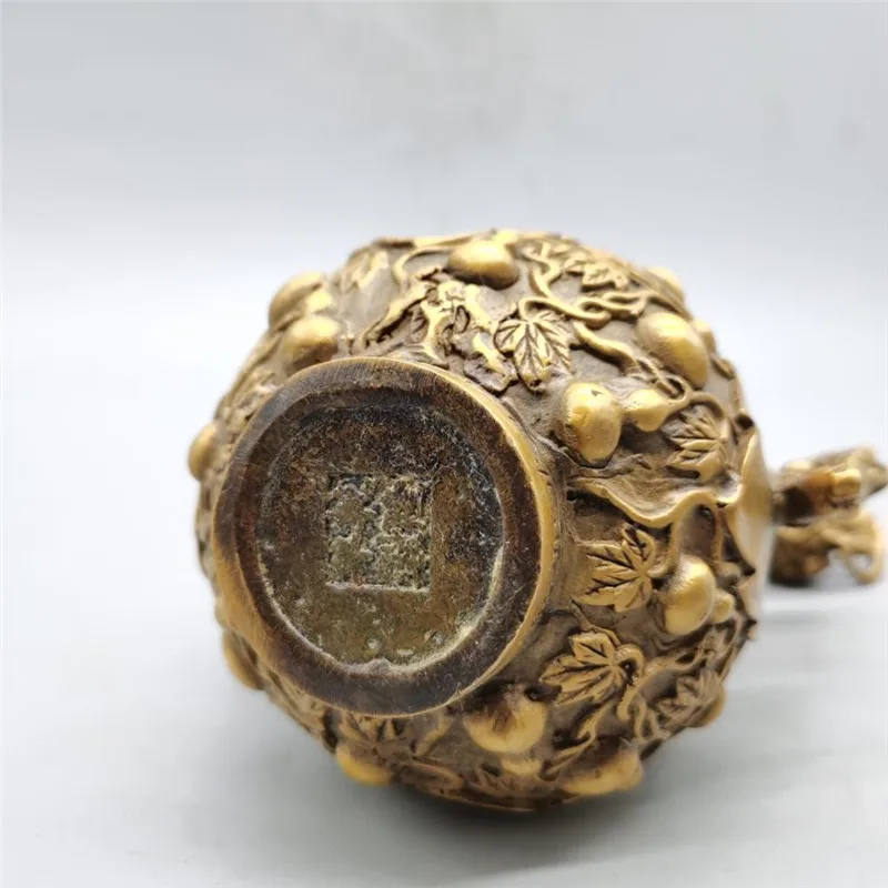 Коллекция из чистой меди латуни тыквы чайник винный горшок украшение дома