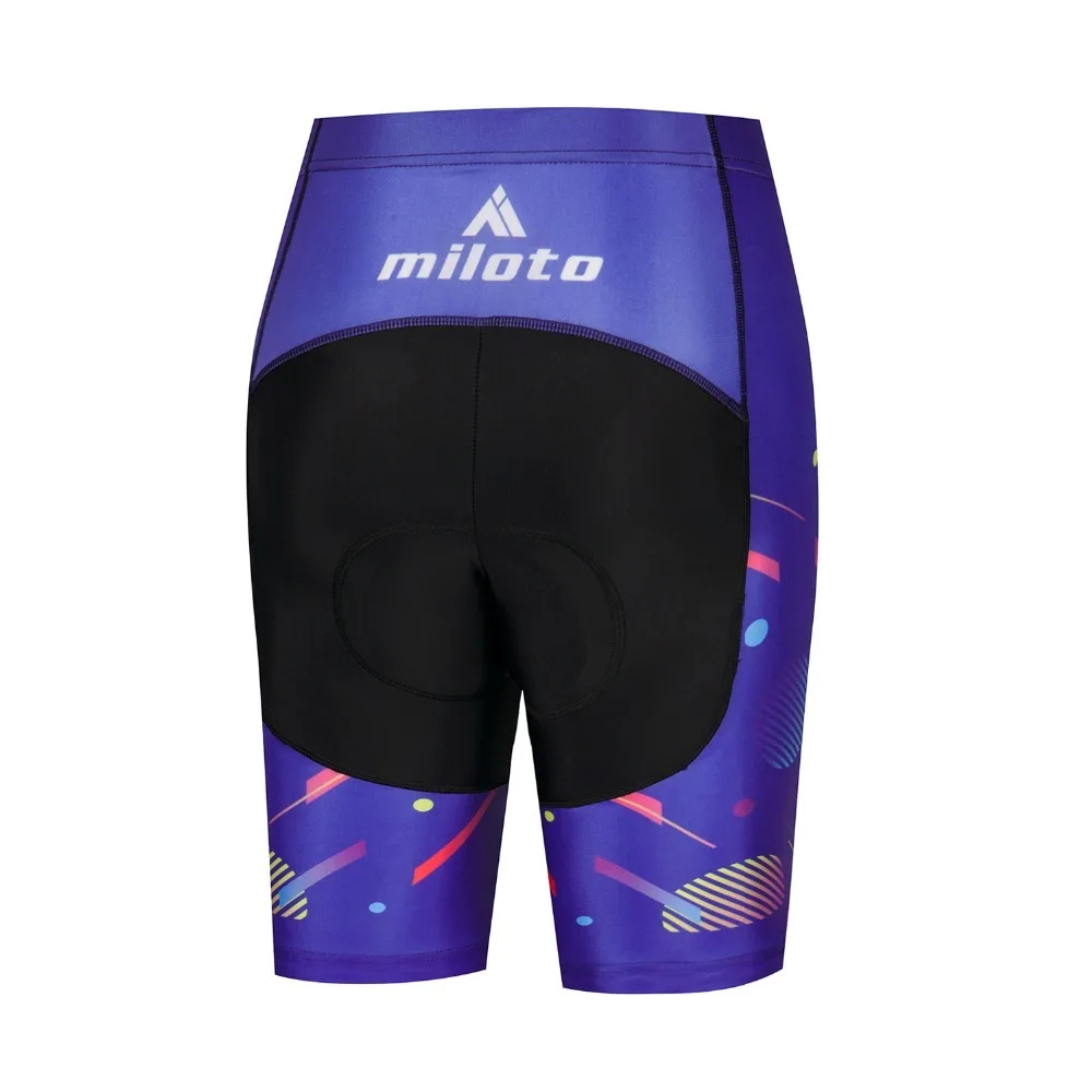 Велосипедные шорты MILOTO 2020 хит продаж Coolmax 20D женские противоударные с подкладкой