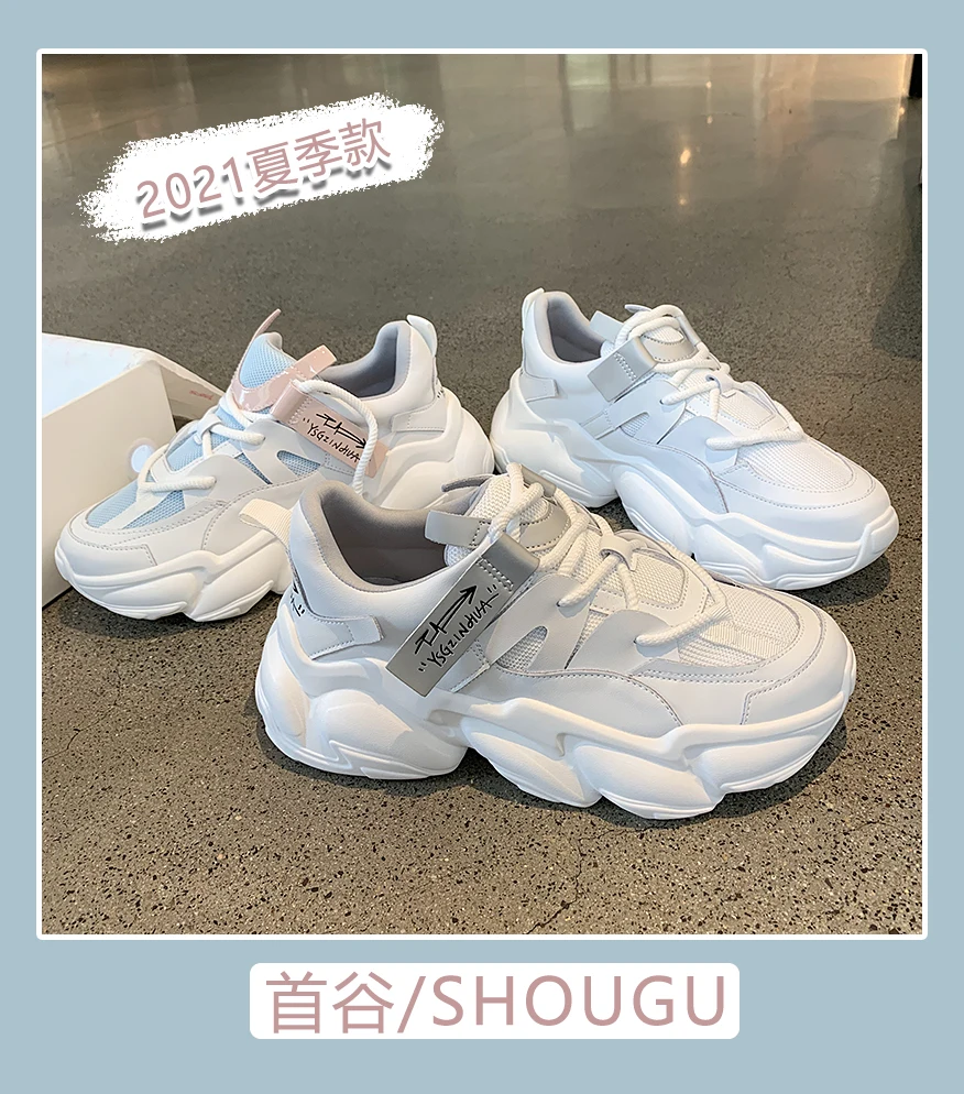

New style Ladies Spoiler Sports Shoes Outdoor Jogging Shoes High Quality Mandarin Duck Color Casual Shoes Young Students Sneaker
