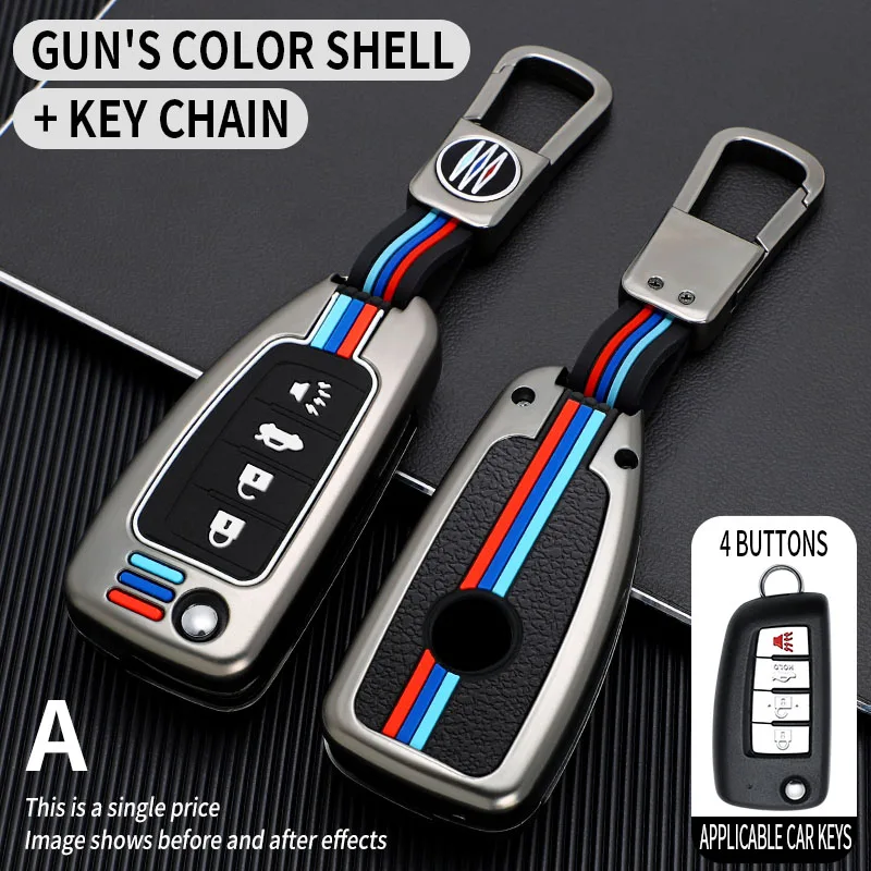 

Car Key Cover Case For Nissan Qashqai J11 X-trail Trail Murano MAXIMA ALTIMA Juke Micra Tiida Pulsar 2014-2018 Accessories