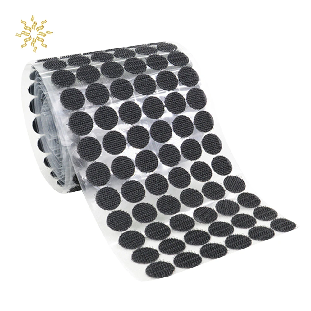 450 Pairs Hook Loop Stick On Coins Dots Self Adhesive Round Pads Craft Tape K802 | Дом и сад