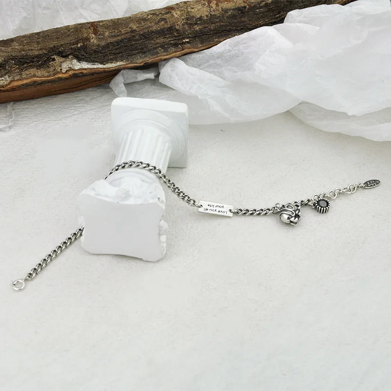 Новый стиль браслет с надписью в виде слона квадратной формы для женщин и мужчин