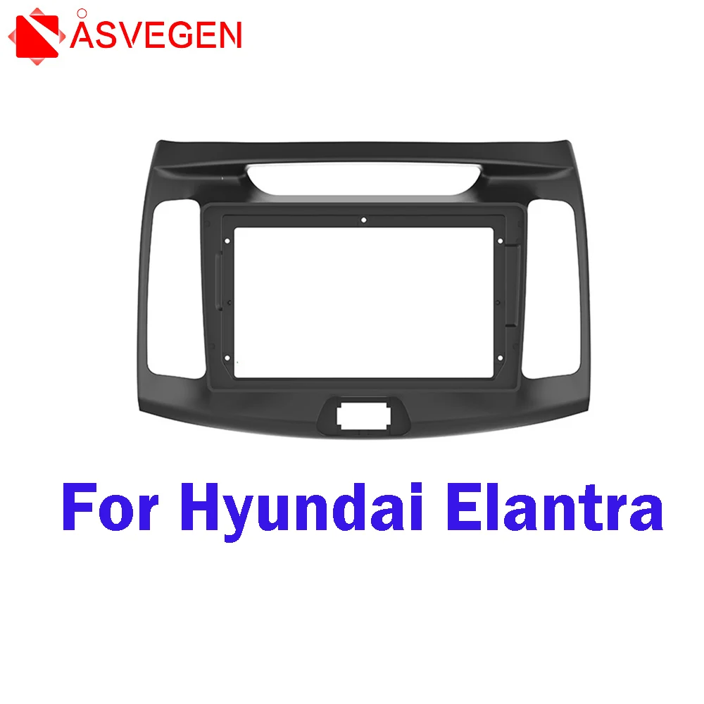 

9 Inch Car Fascia For Hyundai Elantra Fascias Audio Fitting Adaptor Panel Frame Car DVD Frame Dashboard