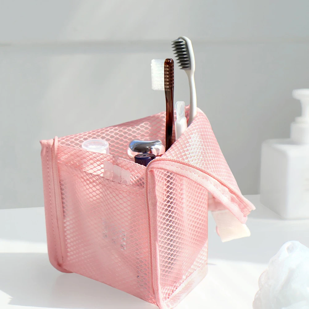 Сумка для хранения зубных щеток Женская портативная дорожная сумка кистей
