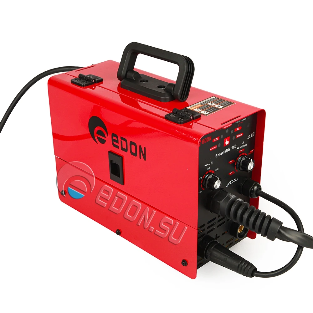 Полуавтомат сварочный аппарат инверторный Edon 180 Smart Mig | Инструменты