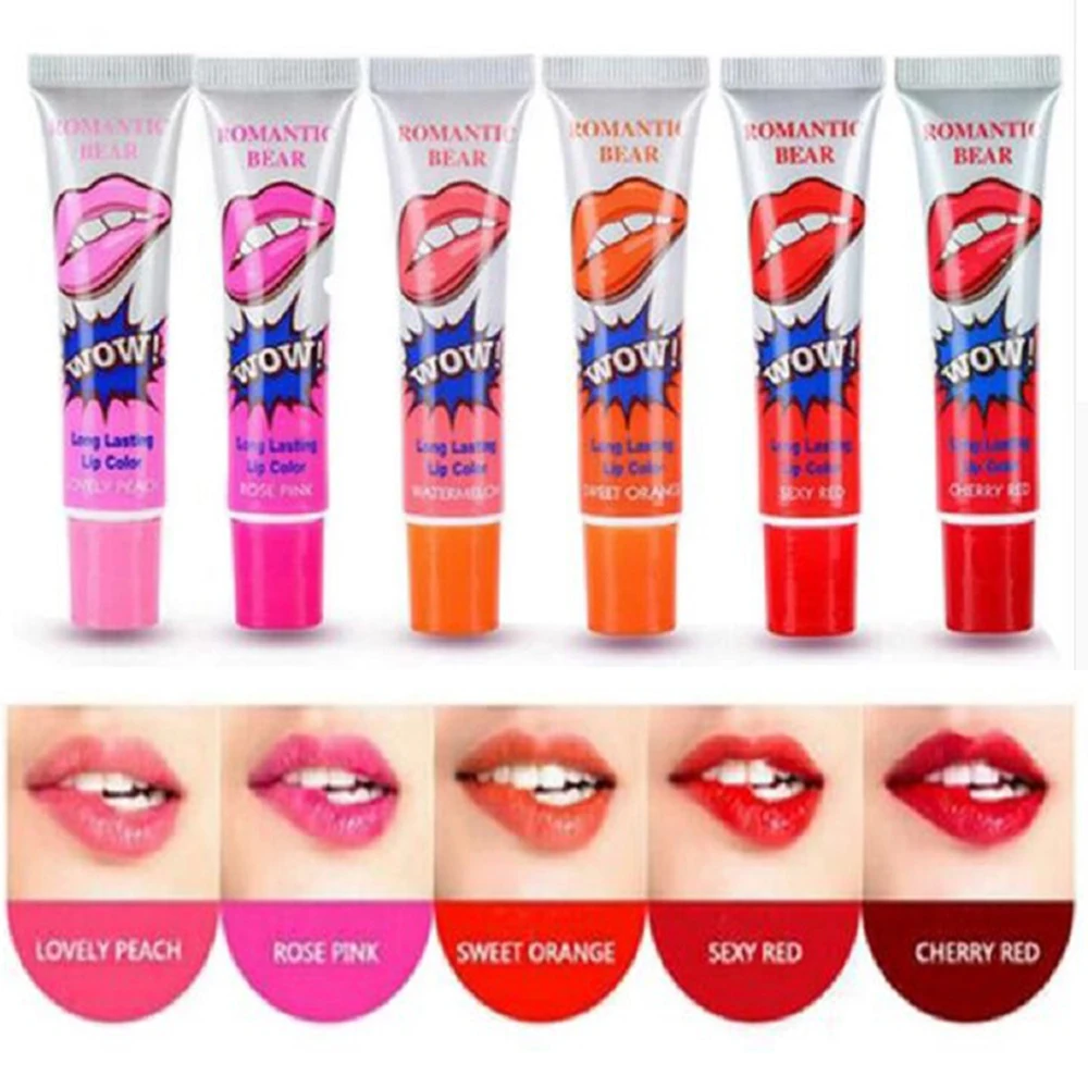 Водостойкая блестящая жидкая губная помада с эффектом увеличения объема |