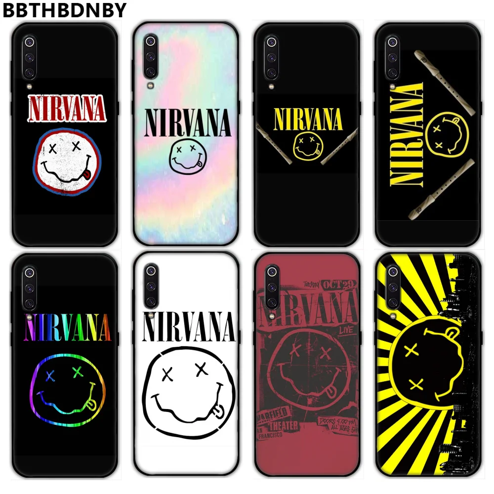 Роскошный чехол для телефона Nirvana Kurt Cobain Xiaomi Redmi 4x5 plus 6A 7 7A 8 mi8 8lite 9 note 4 5
