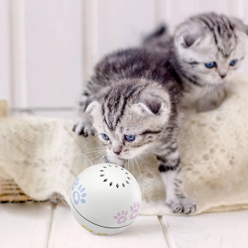 Xiaomi Mijia PETONEER Pet Smart Companion Ball встроенный Catnip Box неправильная прокрутка забавный кот артефакт игрушка для домашних животных