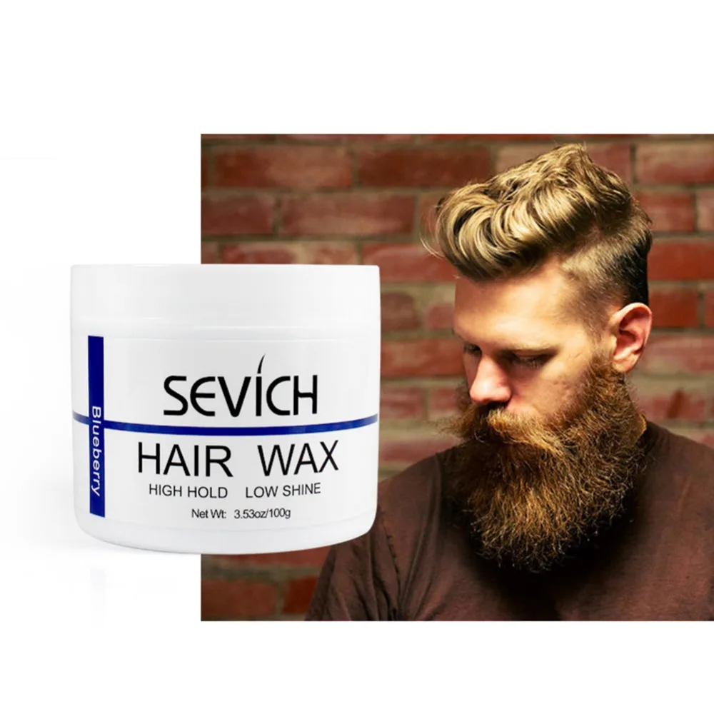 Hair Wax Natural Hairdressing Wax Styling Cream Hair Tools For Men 100g Hair Styling Clay Hair Pomade Slicked Keep Hair Men Oil
