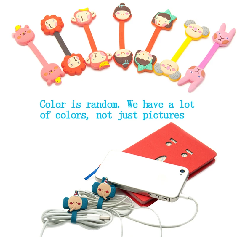 Зарядное устройство USB кабель моталки крепление для управления фиксатор 1/2 шт.