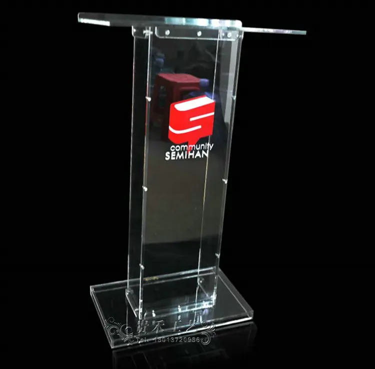 Высокое качество прозрачный акриловый подиумный подиум для подиума