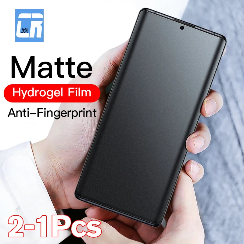 

Anti Fingerprint Matte Hydrogel Film for Oneplus Nord 8 7T 9 Pro Screen Protector on One Plus 6 6t Nord 10 Frosted Film No Glass